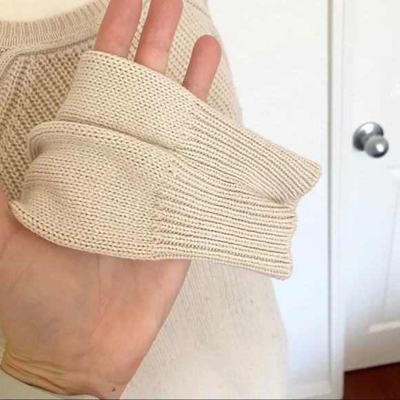 RD Style Ivory Cream Crew Neck Knit Sweater - Picture 3 of 10